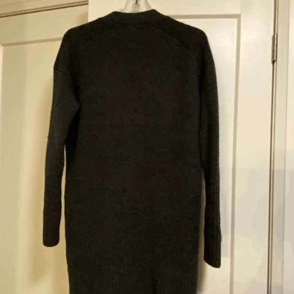 Treasure & Bond Grandfather Sweater, Charcoal Grey, Size XXS - Picture 2 of 8